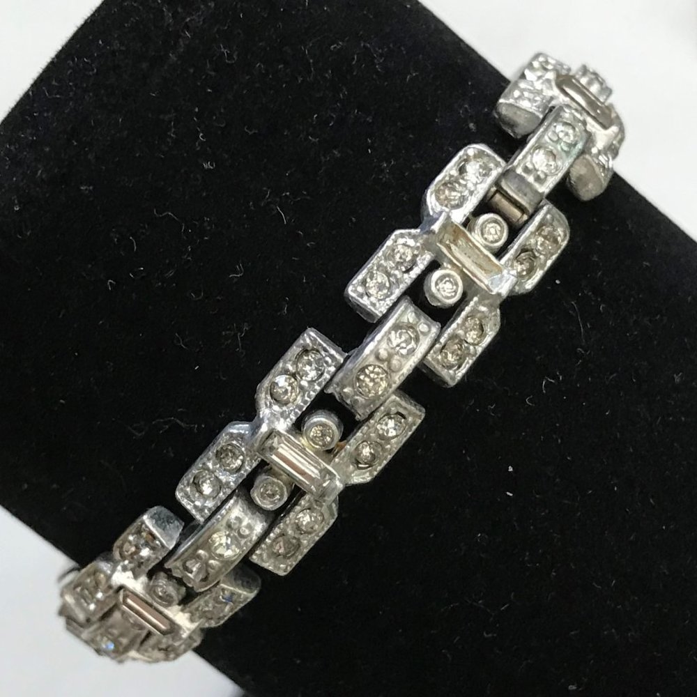 Vintage Rhinestone Bracelet
